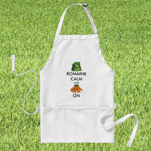 Romaine (Lettuce) Calm and Carrot On Standard Apron