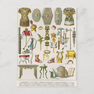 Roman Accessories Postcard