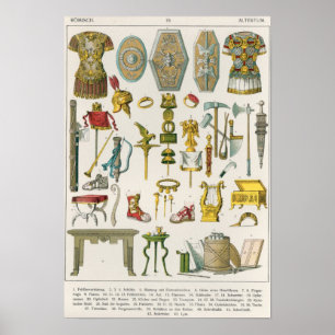 Roman Accessories Poster