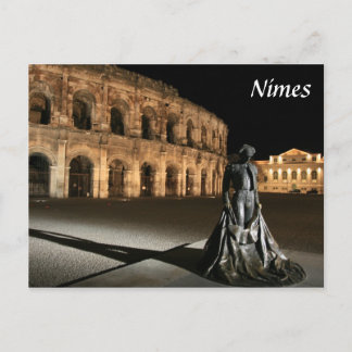Roman Amphitheatre Nimes Postcard