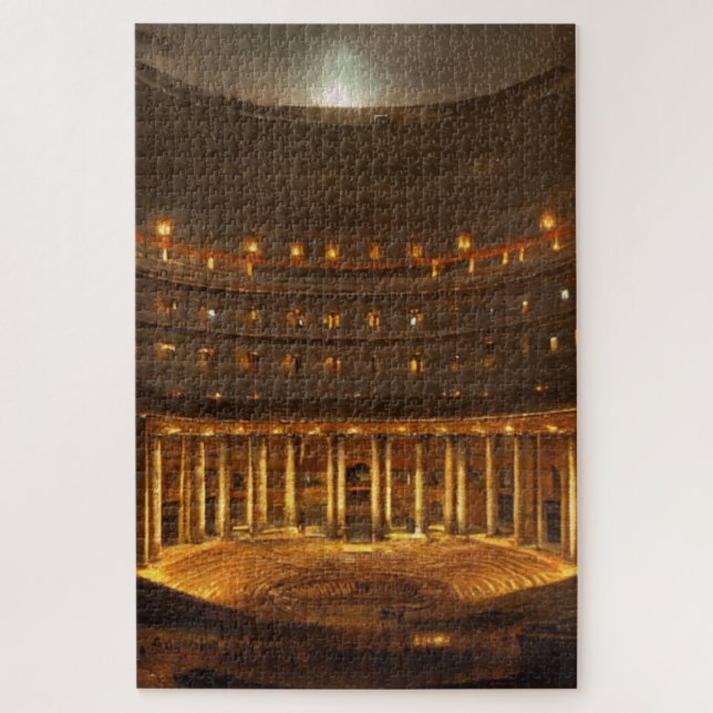 Roman Ancient Amphitheatre Jigsaw Puzzle (Vertical)