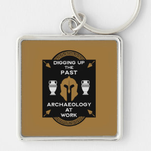 Roman Archaeologist Key Ring
