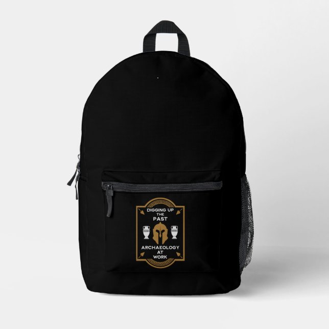 Roman Archaeologist Printed Backpack (Front)