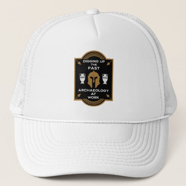 Roman Archaeologist Trucker Hat (Front)