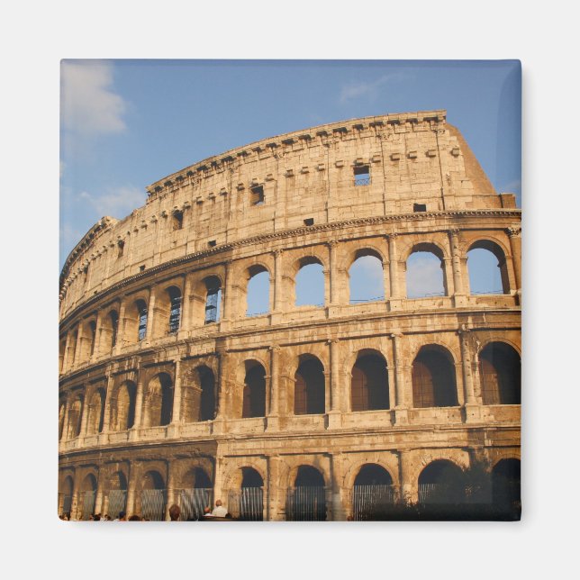 Roman Art. The Colosseum or Flavian 3 Magnet (Front)