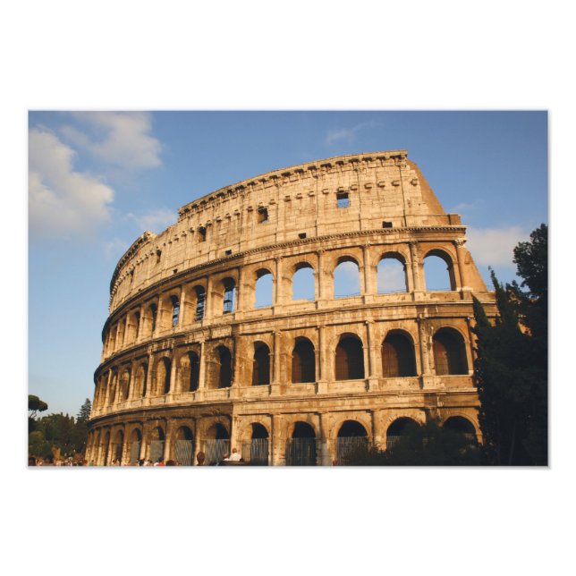 Roman Art. The Colosseum or Flavian 3 Photo Print (Front)