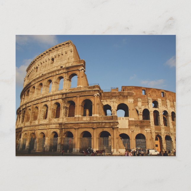 Roman Art. The Colosseum or Flavian 4 Postcard (Front)