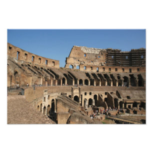 Roman Art. The Colosseum or Flavian 7 Photo Print