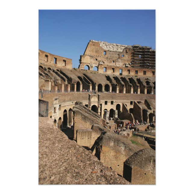 Roman Art. The Colosseum or Flavian Photo Print (Front)