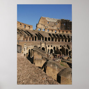 Roman Art. The Colosseum or Flavian Poster