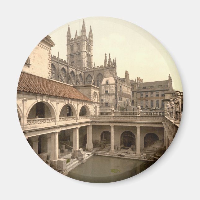 Roman Baths and Abbey IV, Bath, Somerset, England Magnet (Front)
