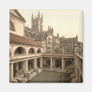 Roman Baths and Abbey IV, Bath, Somerset, England Magnet