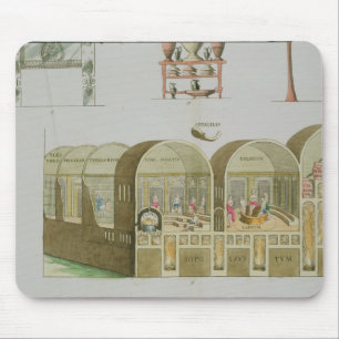 Roman Baths, plate from 'The History of the Nation Mouse Pad