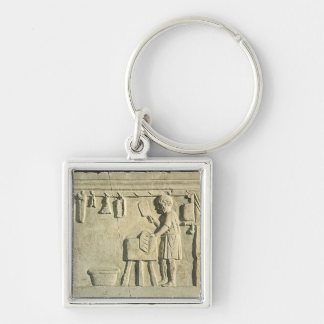 Roman Butcher's, relief Key Ring (Front)