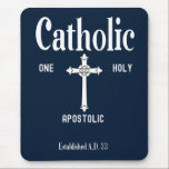 Roman Catholic Church Gift Mouse Pad<br><div class="desc">Roman Catholic gift</div>