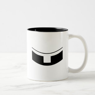 Roman Catholic Priest's Collar Two-Tone Coffee Mug