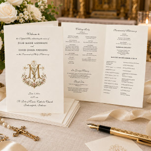 Roman Catholic Wedding Mass Program
