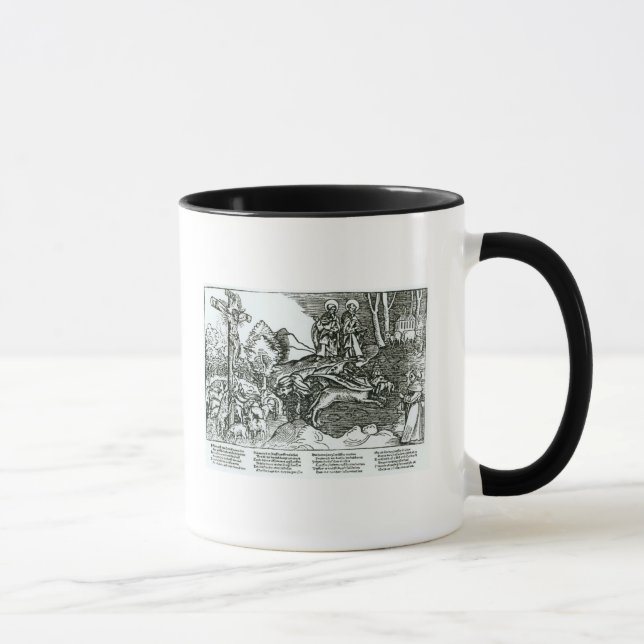Roman Catholicism and Lutheranism Contrasted Mug (Right)