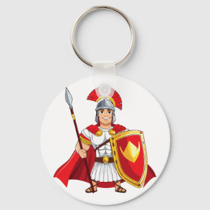 Roman centurion key ring