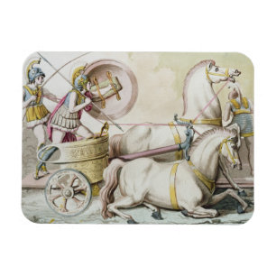 Roman Charioteers, from 'Costumi dei Romani', engr Magnet