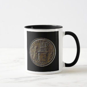 Roman coin depicting an Organ Mug
