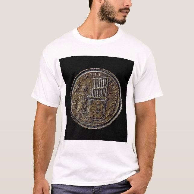 Roman coin depicting an Organ T-Shirt (Front)