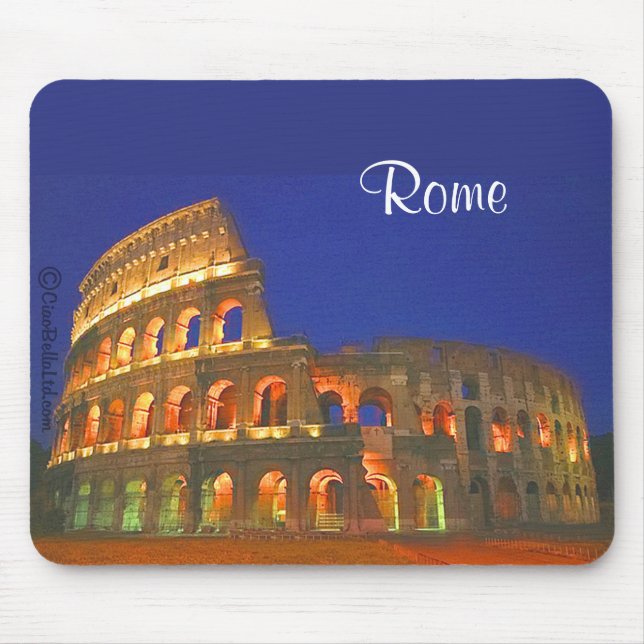 Roman Coliseum Mouse Pad (Front)