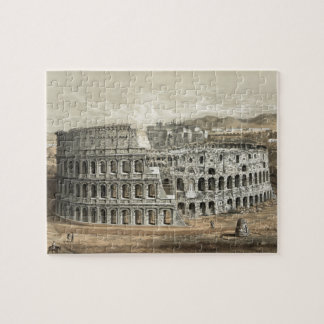 Roman Coliseum Vintage Art Jigsaw Puzzle