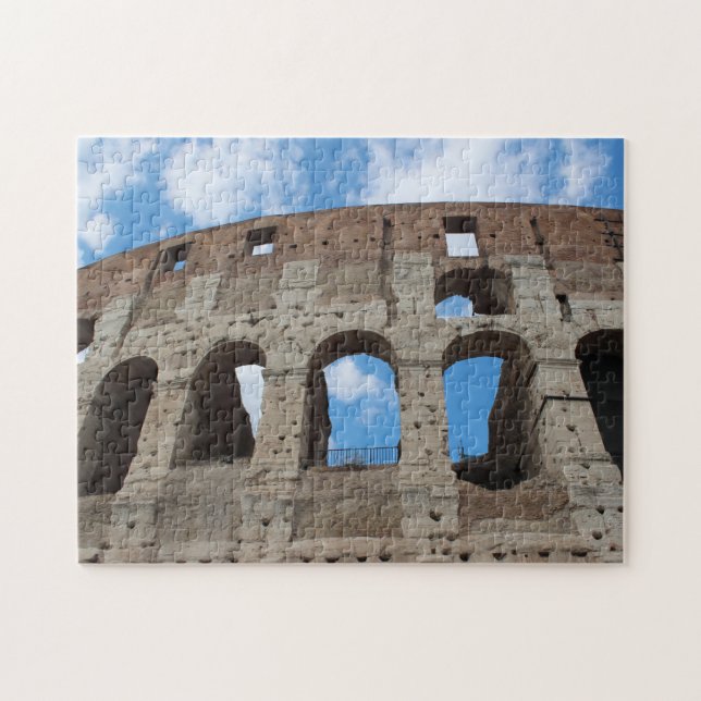 Roman Colosseum | Ancient Gladiator Stadium Photo Jigsaw Puzzle (Horizontal)
