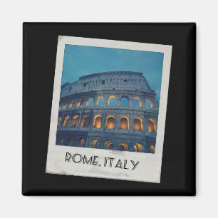 Roman Colosseum at Night Magnet