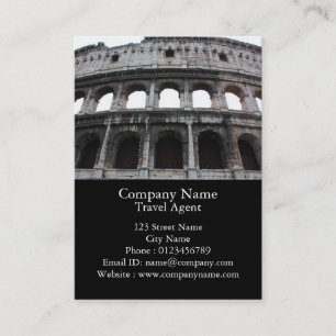 Roman Colosseum Business Card