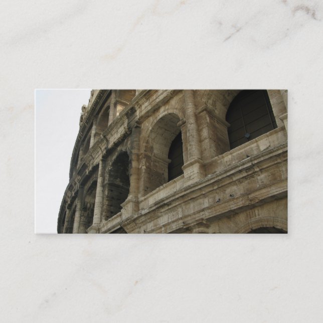 Roman Colosseum, Business Cards (Front)