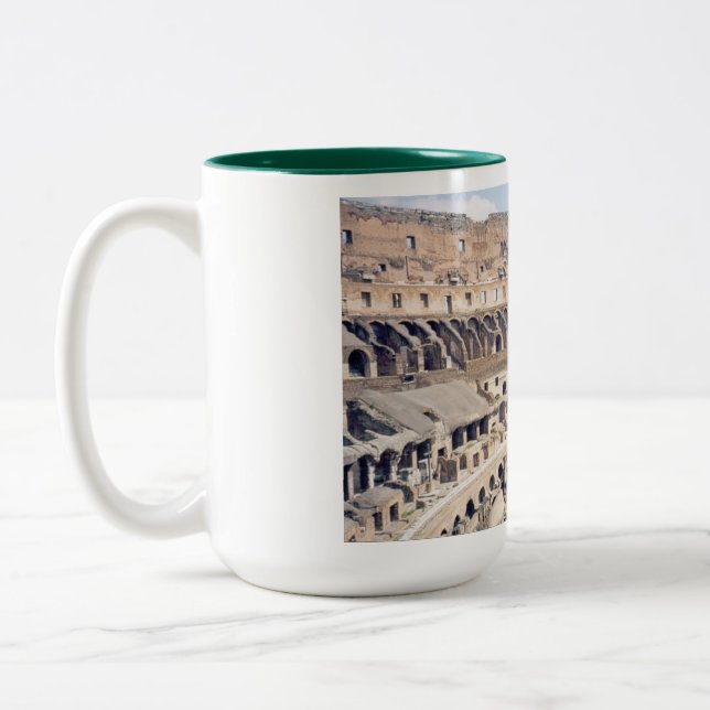 Roman Colosseum Coffee Mug (Left)
