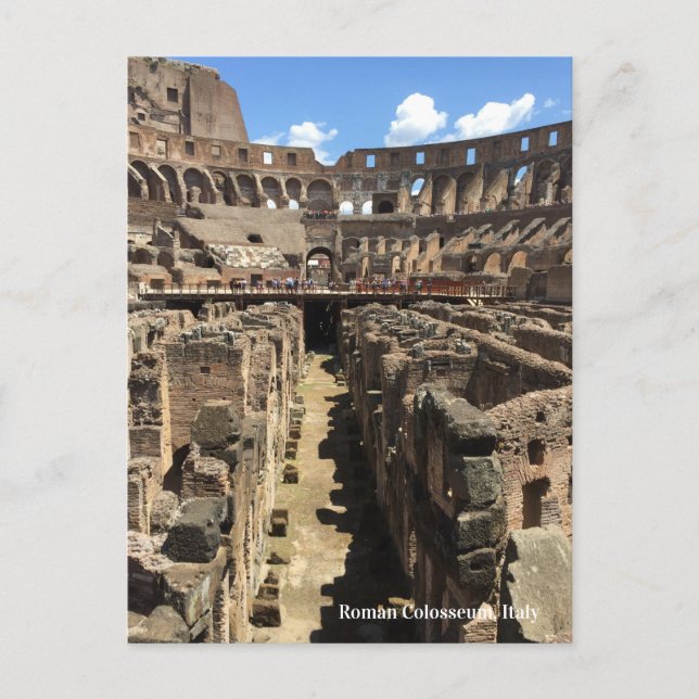Roman Colosseum, Italy Photograph Postcard (Front)