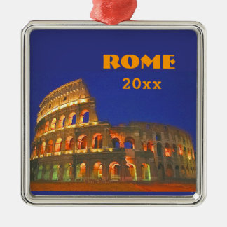 Roman Colosseum Metal Tree Decoration