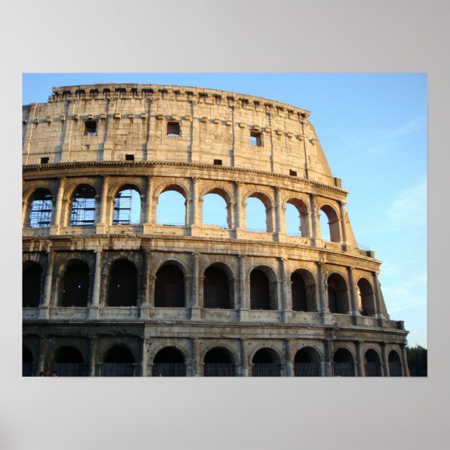 Roman Colosseum Poster (Front)