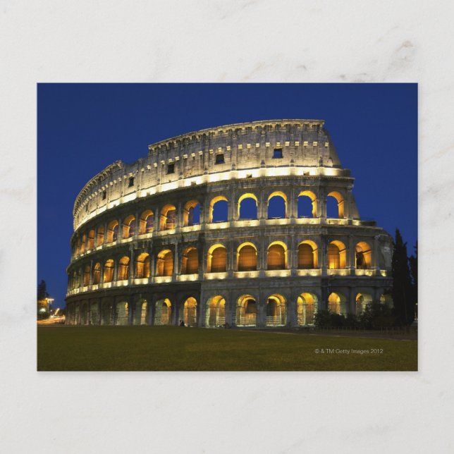 Roman Colosseum, Rome, Italy 3 Postcard (Front)