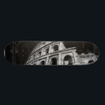Roman Colosseum with Architectural Drawings Skateboard<br><div class="desc">A picture of the Roman Colosseum complete with architectural drawings of the archways. One of the new seven wonders of the world,  the style of the building still influences modern design. A great gift for someone who loves architecture or studying ancient Rome.</div>