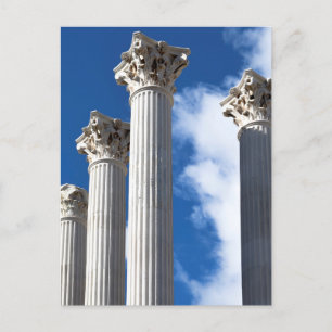 Roman Columns Postcard