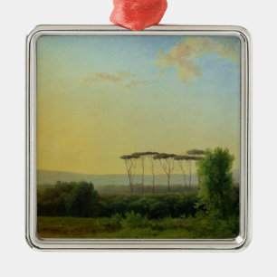 Roman Countryside Metal Ornament