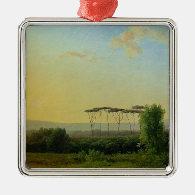 Roman Countryside Metal Ornament (Front)