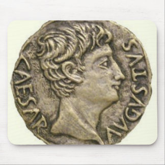 Roman Denarius Coin Mouse Pad