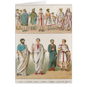 Roman Dress, from 'Trachten der Voelker', 1864