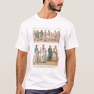 Roman Dress, from 'Trachten der Voelker', 1864 T-Shirt