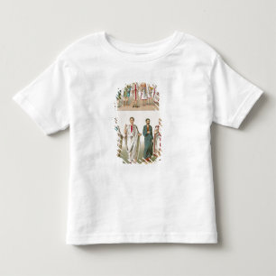 Roman Dress, from 'Trachten der Voelker', 1864 Toddler T-Shirt