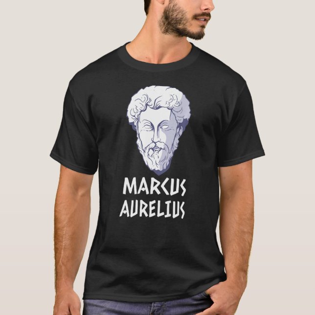 Roman Emperor Antique Philosopher Truth Marcus Aur T-Shirt (Front)