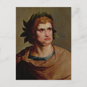 Roman Emperor, possibly Nero c.1625-30 Postcard