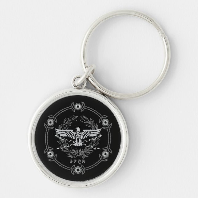 Roman Empire Emblem Key Ring (Front)