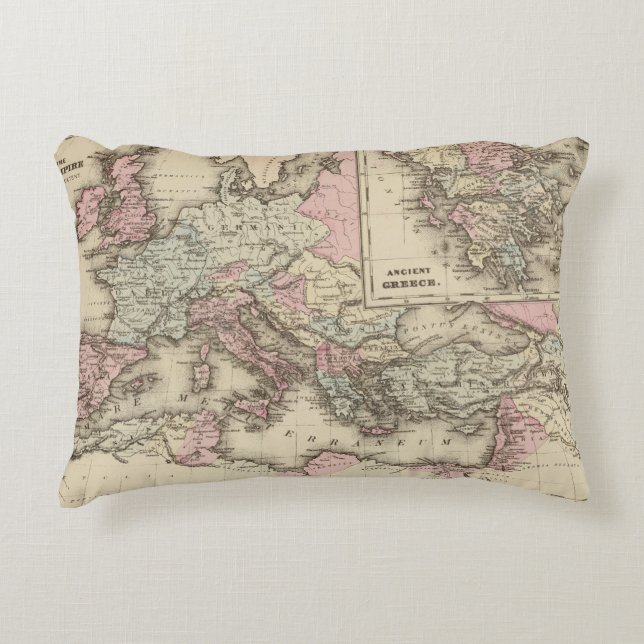 Roman Empire, Greece Decorative Cushion (Front)