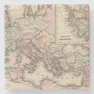 Roman Empire, Greece Stone Coaster